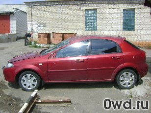 Битый автомобиль Chevrolet Lacetti