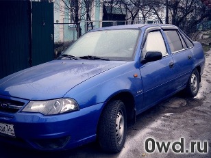 Битый автомобиль Daewoo Nexia