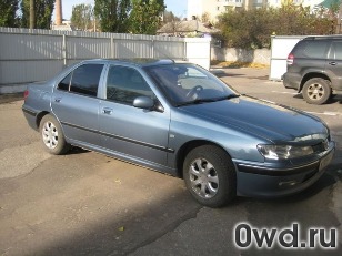 Битый автомобиль Peugeot 406