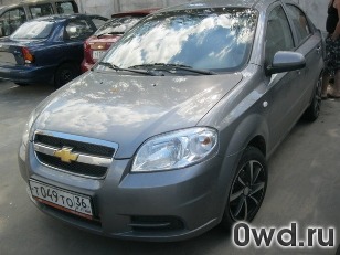 Битый автомобиль Chevrolet Aveo