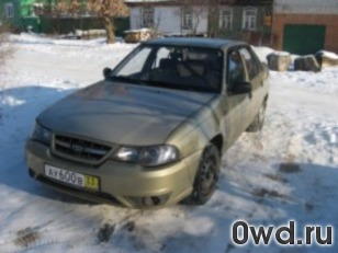 Битый автомобиль Daewoo Nexia