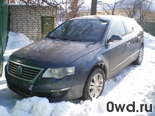 Битый автомобиль Volkswagen Passat