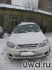 Битый автомобиль Chevrolet Lacetti