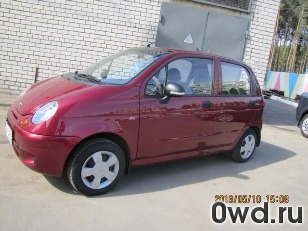 Битый автомобиль Daewoo Matiz