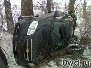 Битый автомобиль Chevrolet Aveo