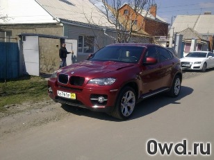 Битый автомобиль BMW X6